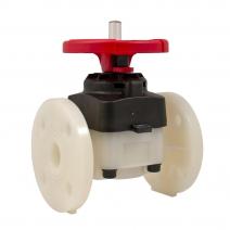 ВЕНТИЛИ ЗАПОРНЫЕ SAFI ИЗ ПОЛИМЕРНЫХ МАТЕРИАЛОВ DN 15-250 / PN 2-10 / Присоединение: С/С,Ф/Ф / Корпус: Полимерные материалы/Полимерные материалы / Уплотнение штока: EPDM/PTFE