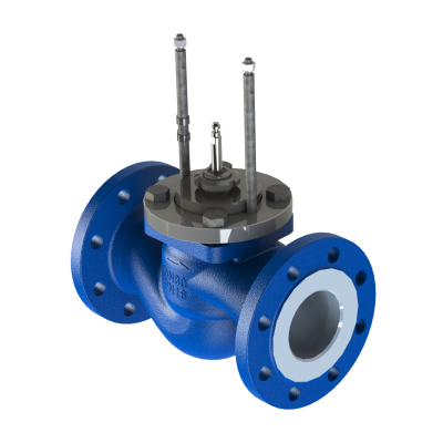 Регулирующие клапаны двухходовые высокотемпературные TRV-T ТЕПЛОСИЛА