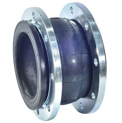 Компенсатор резиновый антивибрационный EPDM Ду 100 Ру10/16 фл L=130мм 8010 Benarmo сжатие/растяжение 20/12 мм