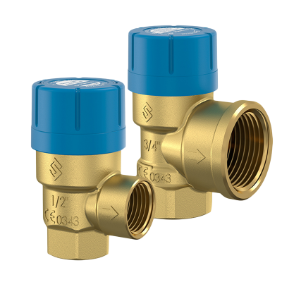 КЛАПАНЫ FLAMCO PRESCOR B DN 15-25 / PN 16 / Присоединение: Р/Р / Клапан: Пропорциональный / Корпус: Латунь / Уплотнение: EPDM