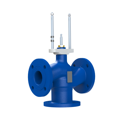 Регулирующие клапаны трехходовые TRV-3 ТЕПЛОСИЛА
