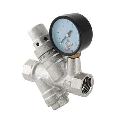 РЕДУКТОР ДАВЛЕНИЯ С ФИЛЬТРОМ И МАНОМЕТРОМ VT.082.N