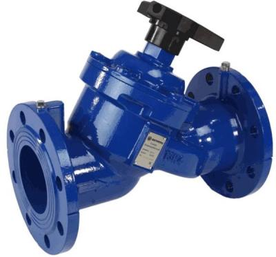 Клапан балансировочный ручной чугун 3080H Ду 32 Ру16/25 Тмакс=120 оС фл Kvs=28.55м3/ч с измерительными ниппелями Benarmo