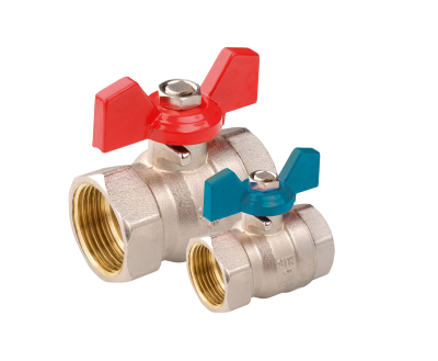 КРАНЫ ШАРОВЫЕ SH БОСТОН/ЧИКАГО ВНУТРЕННЯЯ РЕЗЬБА DN 8-100 / PN 16-30 / Присоединение: Р/Р / Управление: Рукоятка/Рукоятка "бабочка" / Тип проходного сечения: Полнопроходной / Корпус: Латунь