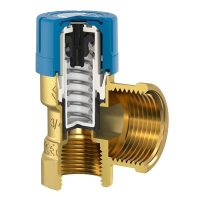 КЛАПАНЫ FLAMCO PRESCOR B DN 15-25 / PN 16 / Присоединение: Р/Р / Клапан: Пропорциональный / Корпус: Латунь / Уплотнение: EPDM