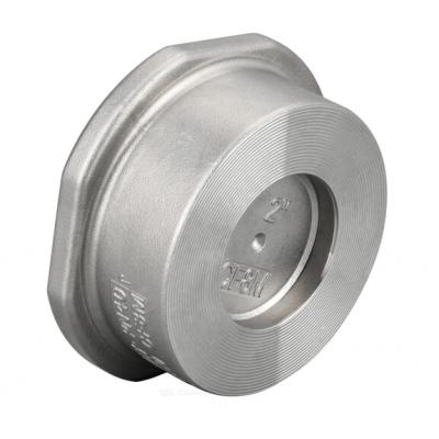 Клапан обратный нерж CF8M осевой 3030 Ду 25 Ру40 Тмакс=180 оС межфл диск нерж Benarmo