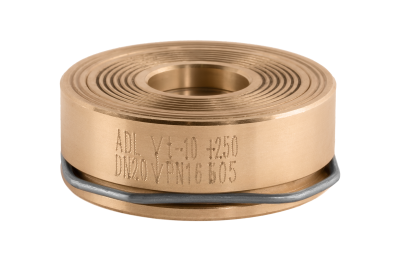 КЛАПАНЫ ОБРАТНЫЕ ГРАНЛОК СЕРИИ CVS16 DN 15-200 / PN 16 / Присоединение: М/Ф / Уплотнение: Металл по металлу / Запорный орган: Сталь нержавеющая / Корпус: Бронза