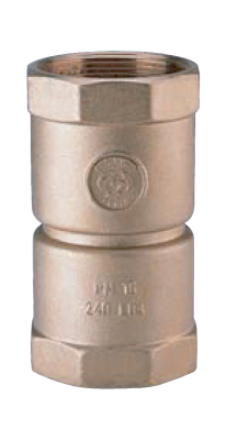 КЛАПАНЫ ОБРАТНЫЕ STANDARD HIDRAULICA KENT DN 10-100 / PN 16 / Присоединение: Р/Р / Уплотнение: NBR / Запорный орган: Полипропилен / Корпус: Латунь