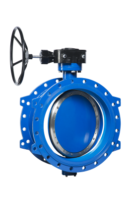 ЗАТВОРЫ СТЕЙНВАЛ СЕРИИ BC ДВУХЭКСЦЕНТРИКОВЫЕ DN 150-2 000 / PN 10-16 / Присоединение: Ф/Ф / Седловое уплотнение: EPDM / Запорный орган: Чугун высокопрочный / ISO фланец: Да