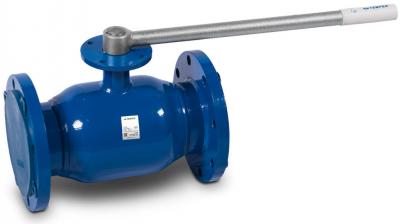 КРАН ШАРОВЫЙ ФЛАНЦЕВЫЙ TEMPER 293 "полнопроходной" (с фланцем для уст. привода)