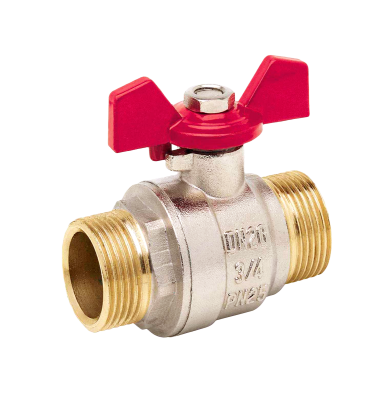 КРАНЫ ШАРОВЫЕ SH БОСТОН/ЧИКАГО ВНЕШНЯЯ РЕЗЬБА DN 10-25 / PN 30-30 / Присоединение: Р/Р / Управление: Рукоятка/Рукоятка "бабочка" / Тип проходного сечения: Полнопроходной / Корпус: Латунь