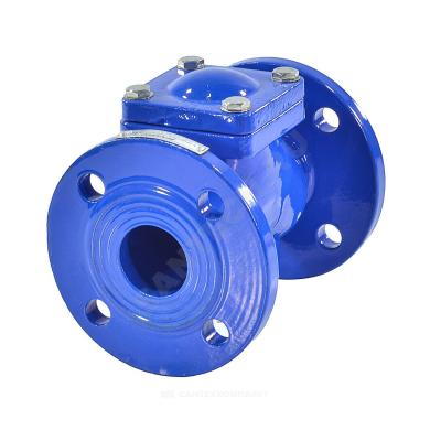 Клапан обратный чугун шаровой 3010 Ду 50 Ру10/16 Тмакс=80 оС фл шар сталь+NBR Benarmo