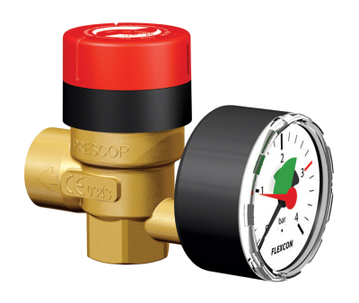 КЛАПАНЫ FLAMCO PRESCOMANO DN 15-20 / PN 10 / Присоединение: Р/Р / Клапан: Пропорциональный / Корпус: Латунь / Уплотнение: EPDM